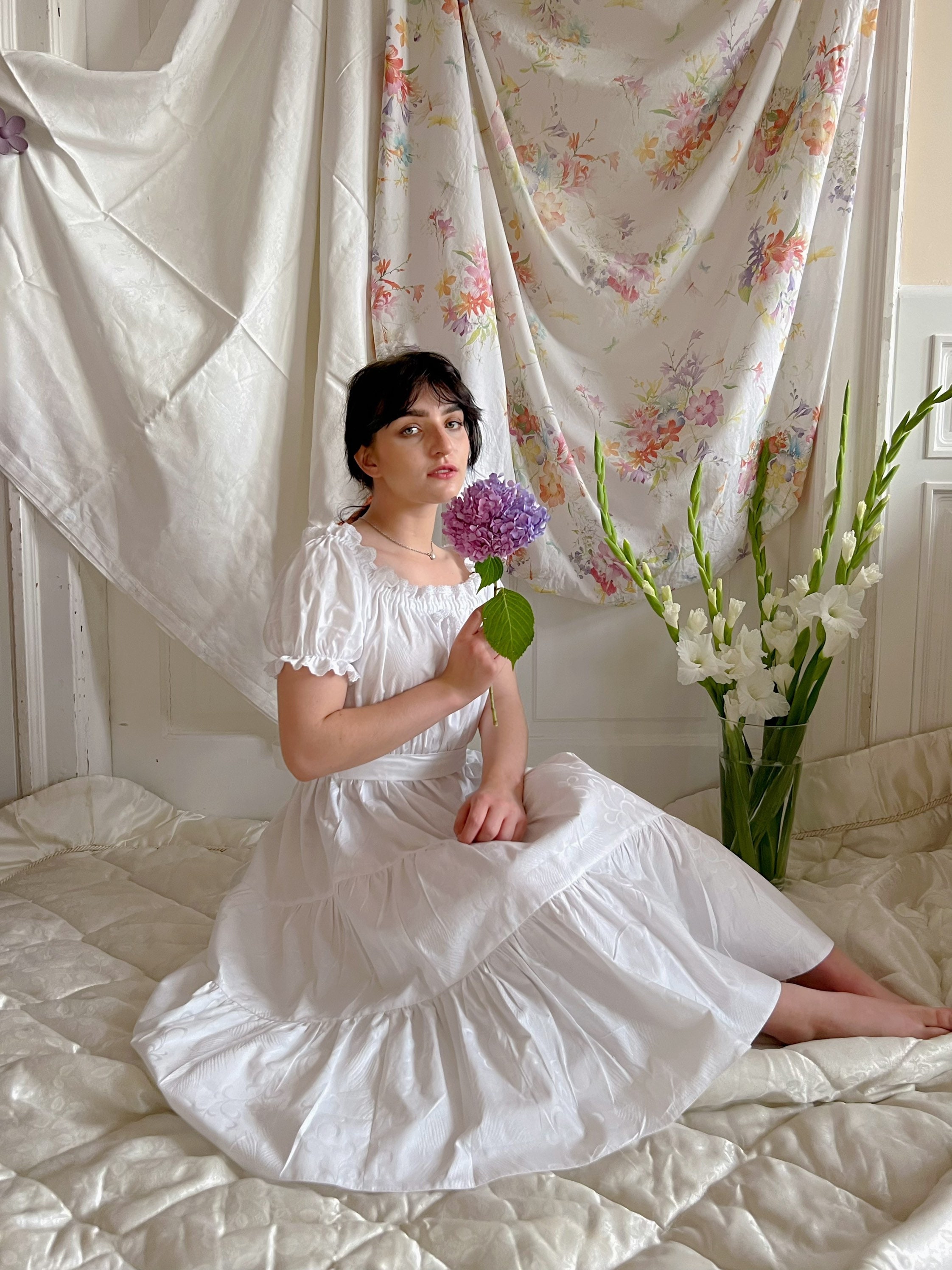 Milkmaid Midi Dress - Etsy