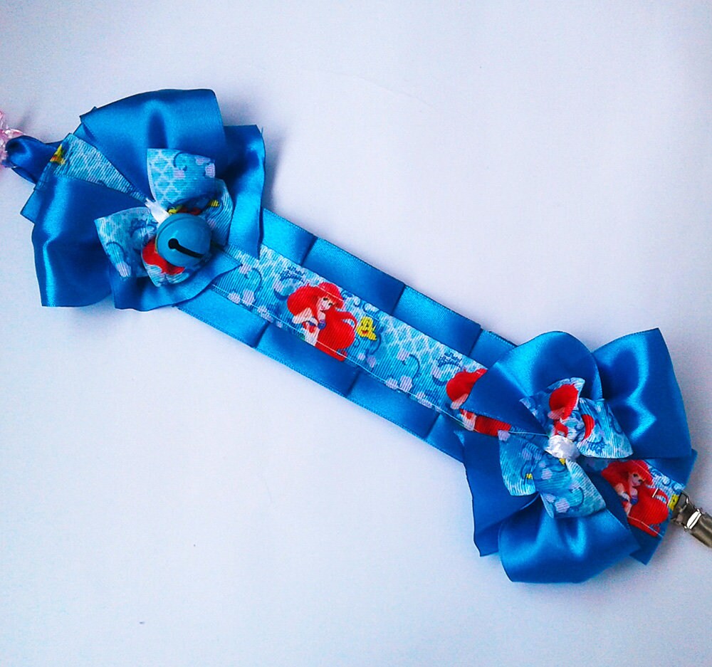 The Little Mermaid Pacifier Clip for Kitten Play Etsy