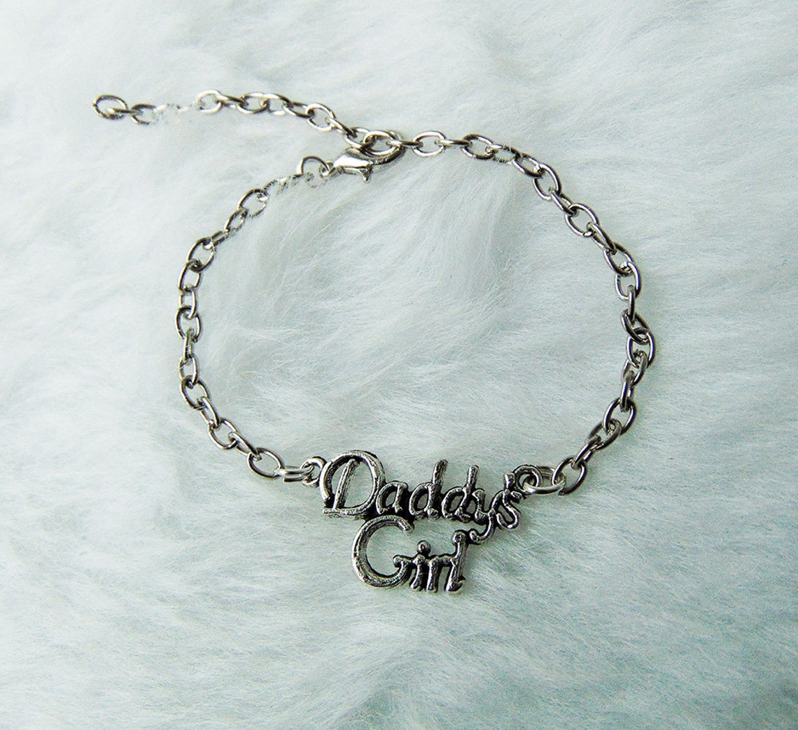 Daddys Girl Bracelet Bdsm Bracelet Ddlg Submissive Sub Slave Etsy
