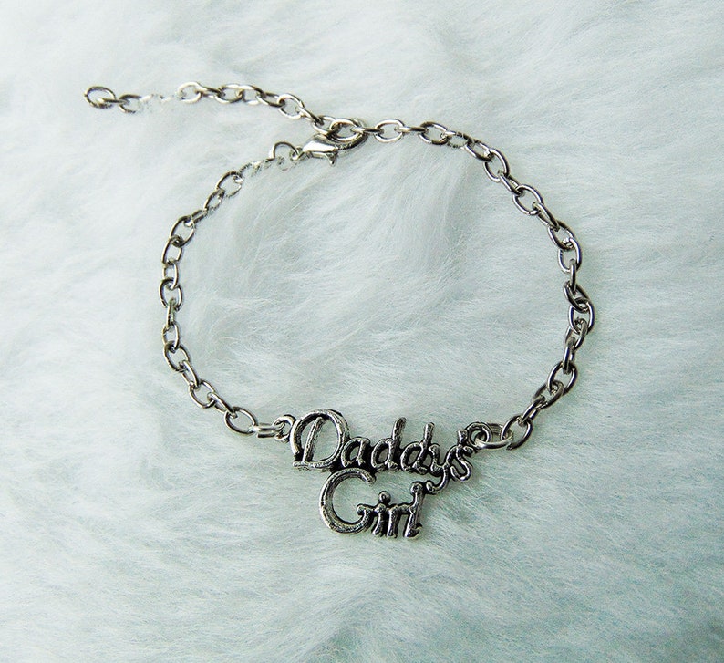 Daddys Girl Bracelet Bdsm Bracelet Ddlg Submissive Sub Slave Etsy