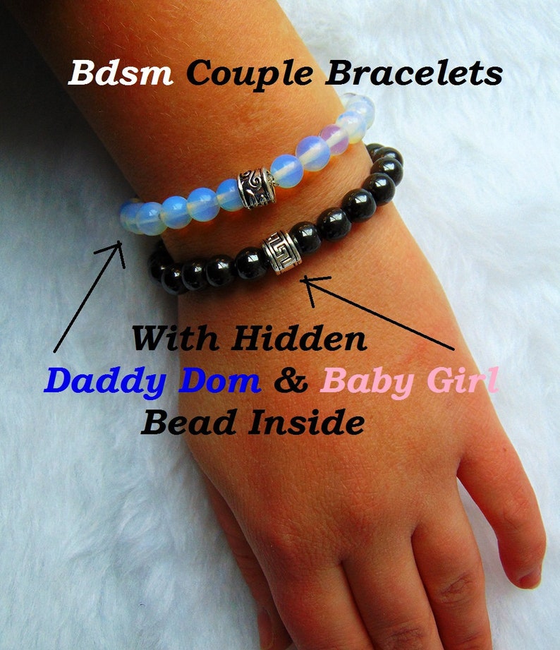 Bdsm Bracelet Couples Bracelets Master Daddy Dom & Baby Girl Etsy