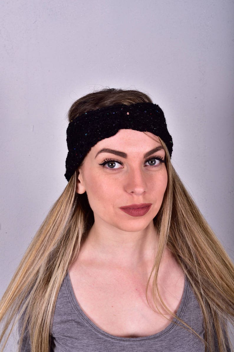 Sparkle Headband Bling Headband Women's Headbands Etsy