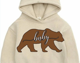 baby bear hoodie