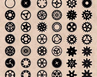 steampunk gear etsy