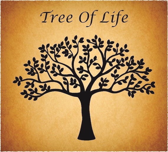 Baum Des Lebens Svg Liebe Baum Baum Schneiden Datei Etsy
