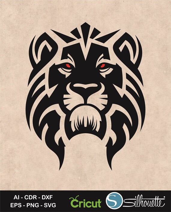 Free Free 183 Half Lion Head Svg SVG PNG EPS DXF File