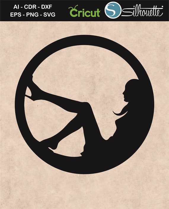 Girl Silhouette Girl Stencil Girl Silhouette Girl Profile Etsy