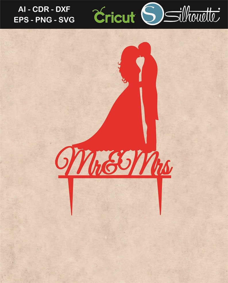 Cake Toppers Mr and Mrs Cake Topper Wedding Cake Toppers Etsy