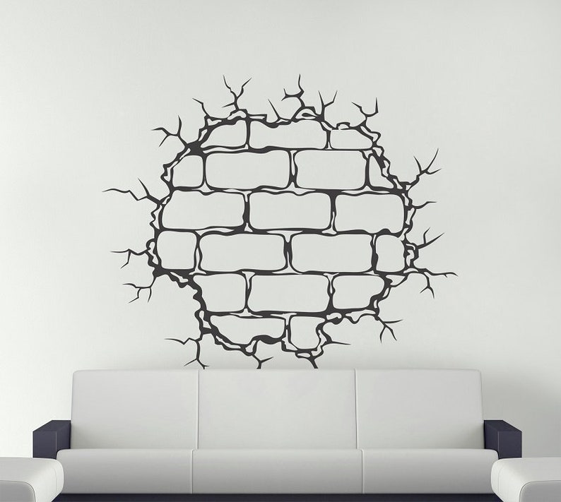 Download Brick Wall svg Cracked wall Broken brick wall Cracks Svg ...