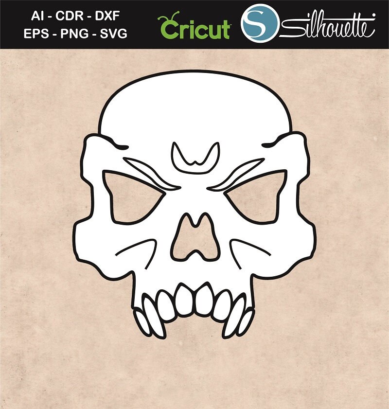 Schadel Svg Schadel Maske Svg Schadel Maske Bandana Schadel Etsy