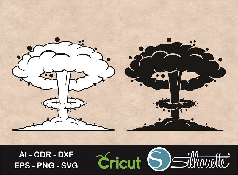 30 Mushroom Cloud Tattoo Designs For Men  Atomic Ink Ideas