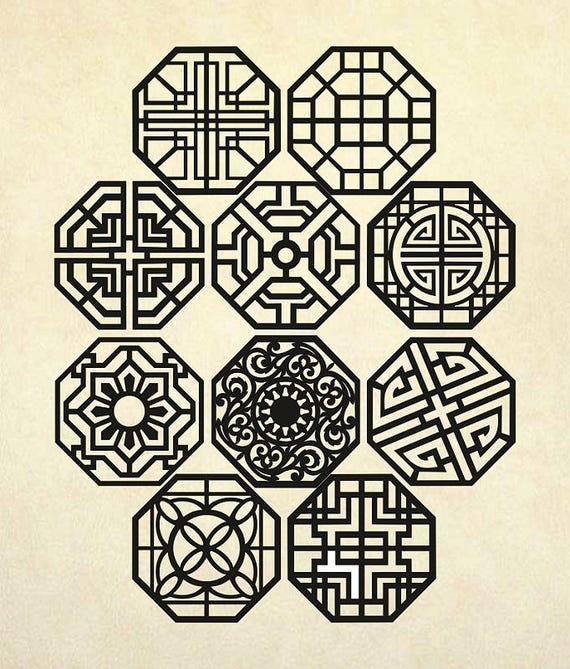 Download Coasters Stencil svg Mandala Vector patterns Vector Panels ...