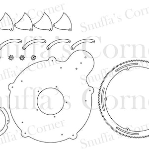 Archivo de CAD de Iris mecánico, descarga DXF, DWG formatos