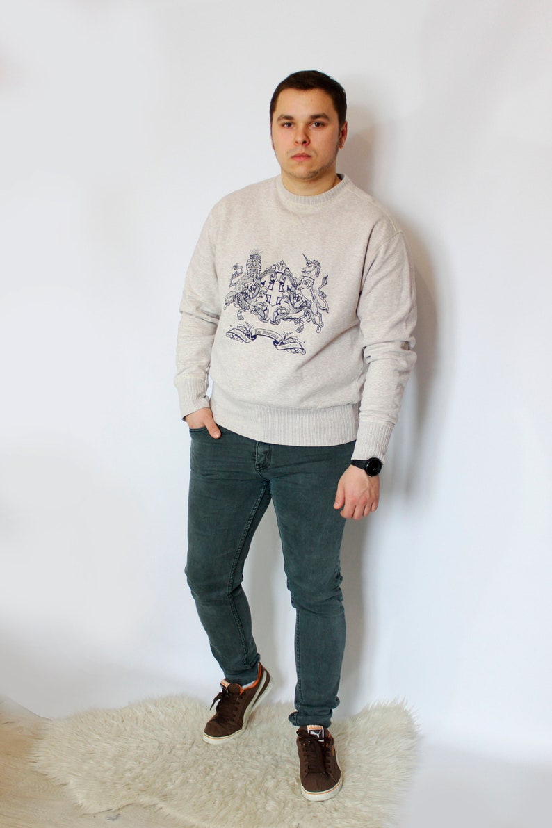 Chic sweater sweater sweatshirt \\ jumper \\ hoodie \\ kangaroo ben sherman m-l