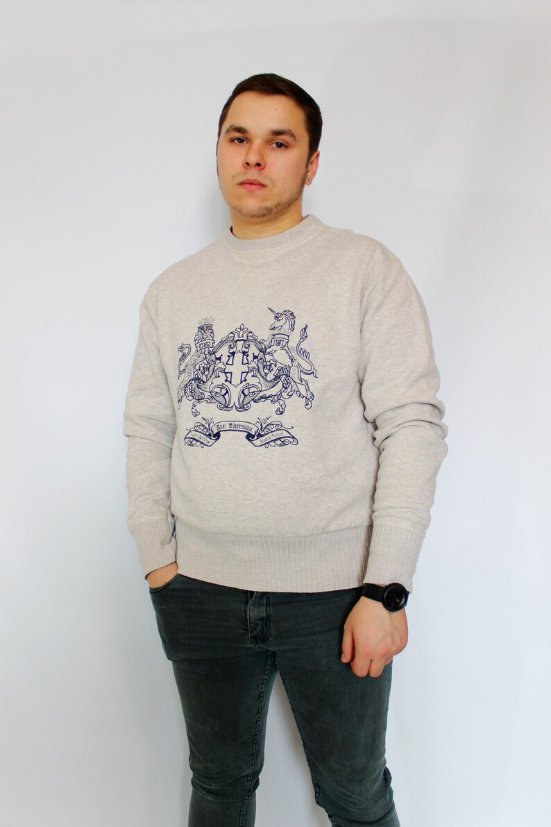 Chic sweater sweater sweatshirt \\ jumper \\ hoodie \\ kangaroo ben sherman m-l