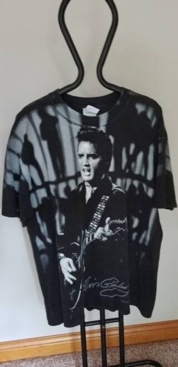 Rock T Shirt Elvis Presley Live in Concert T-Shirt | Grailed