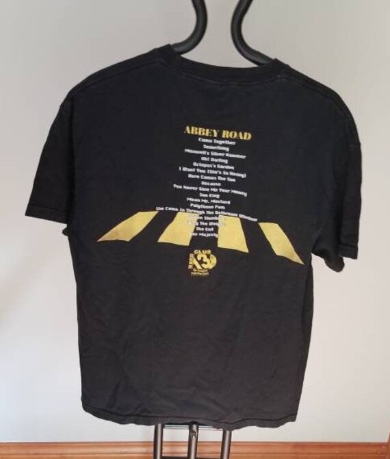 T-shirt The Beatles Abbey Road Noir 100% Coton - Taille L - Neuf Sans étiquette