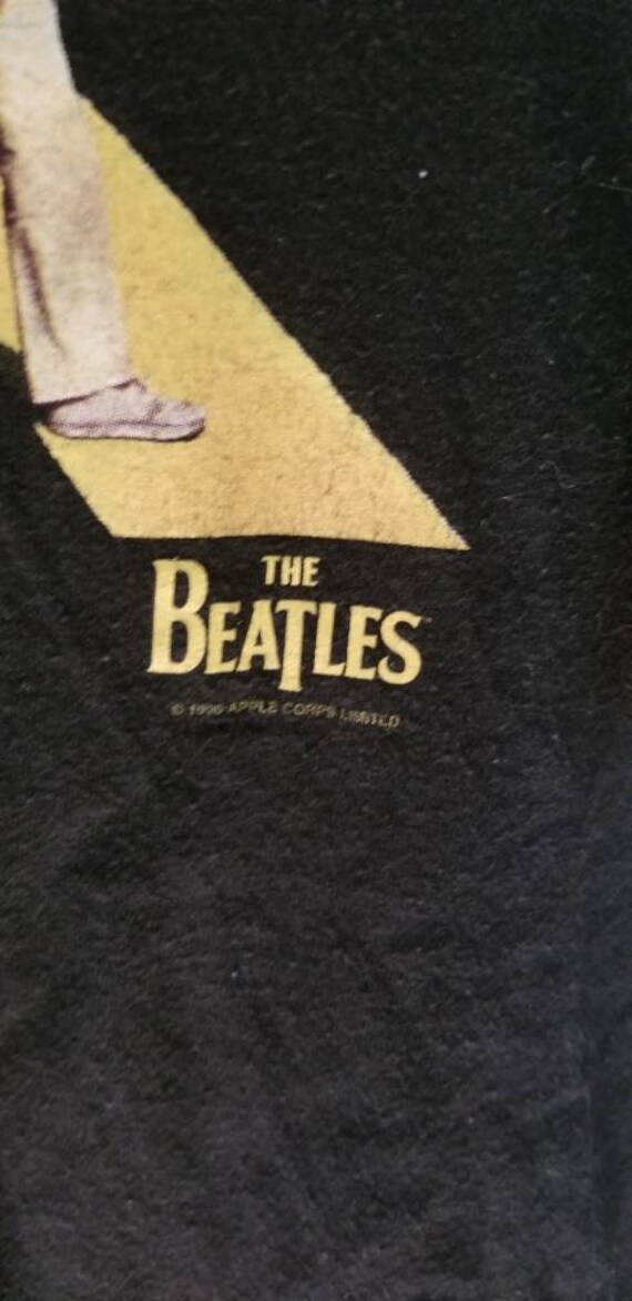 T-shirt The Beatles Abbey Road Noir Taille L - 100% Coton, Manches Courtes, Col Rond, Neuf Sans étiquettes