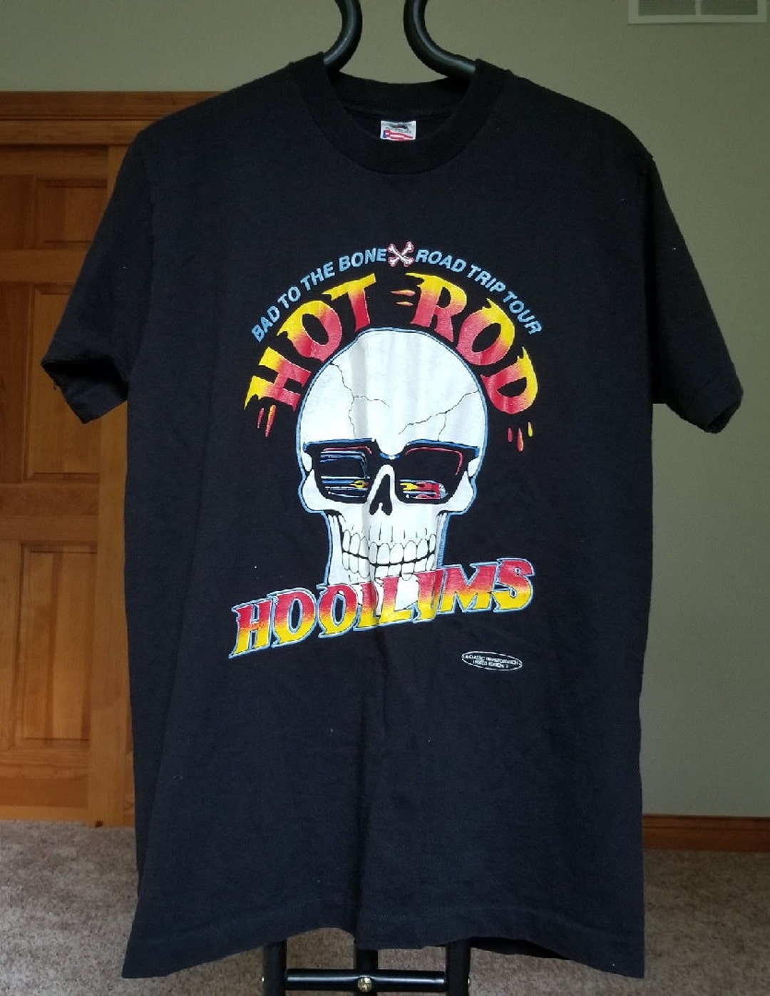 Vintage 80s / 90s Hot Rod Hoodlums Bad to the Bone Road Trip - Etsy