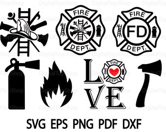 Firefighter Ax Etsy