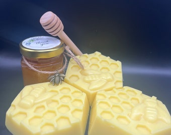 Miel de abeja de leche de cabra