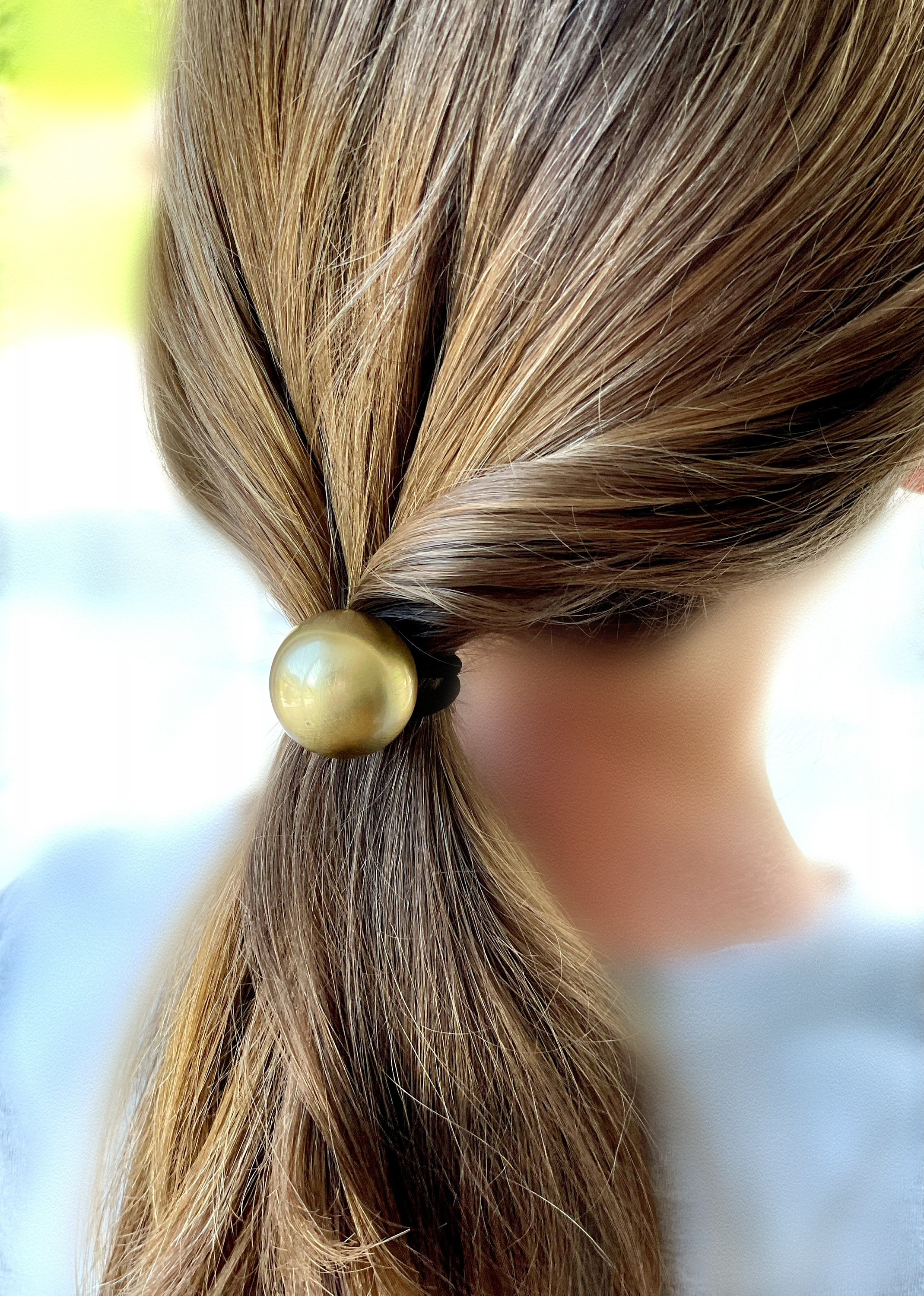 Chanel Pearl Hair Pin - Gold Hair Accessories, Accessories