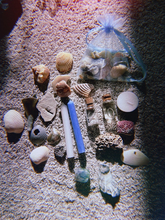 Handpicked Sea Witchcraft Kit, Sea Witch Kit, Beginner Witch Ocean Magick  Kit, Sea Shell Water Magic 