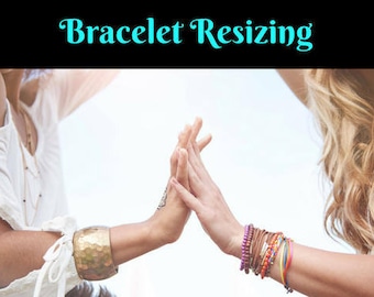 Bracelet Resizing, have Eclectic BeadWorks resize your bracelet