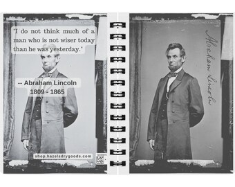 Signature Abraham Lincoln Notebook/Journal