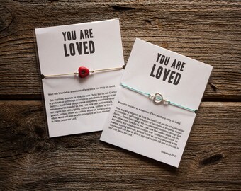 You Are Loved Bracelet - Adjustable