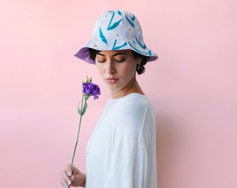 Floral bucket Hat, Fisherman Hat, The Secret Garden 'Bucket' Hat