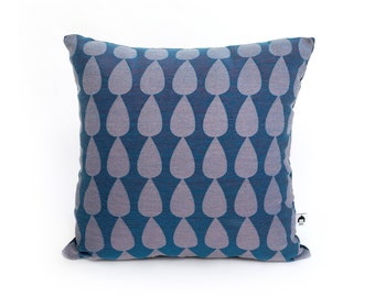 Designer Cotton Cushion, Royal Blue Pillow, Decorative cushion cover