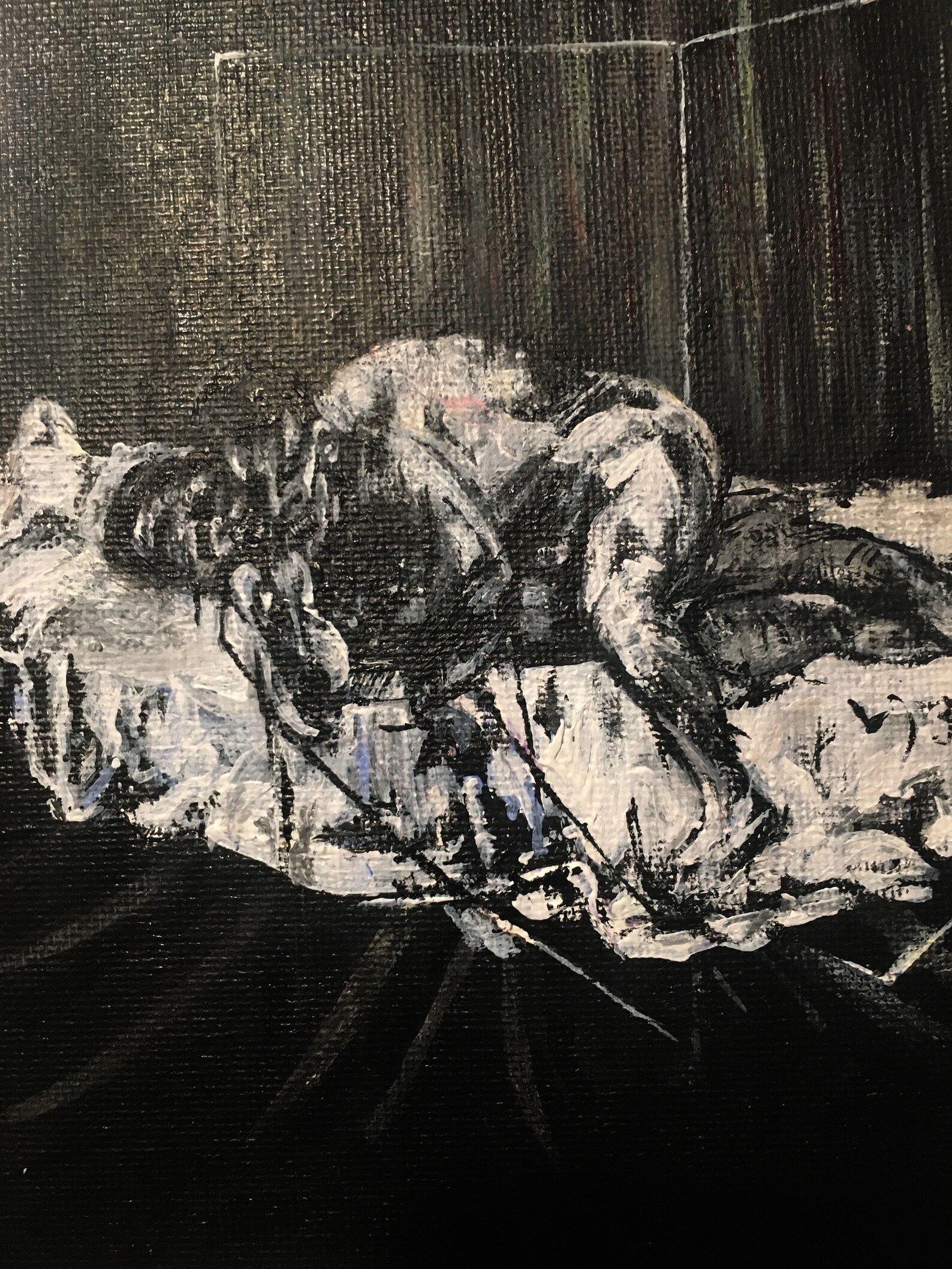 Homage to Francis Bacon Two Figures 1953 | Etsy