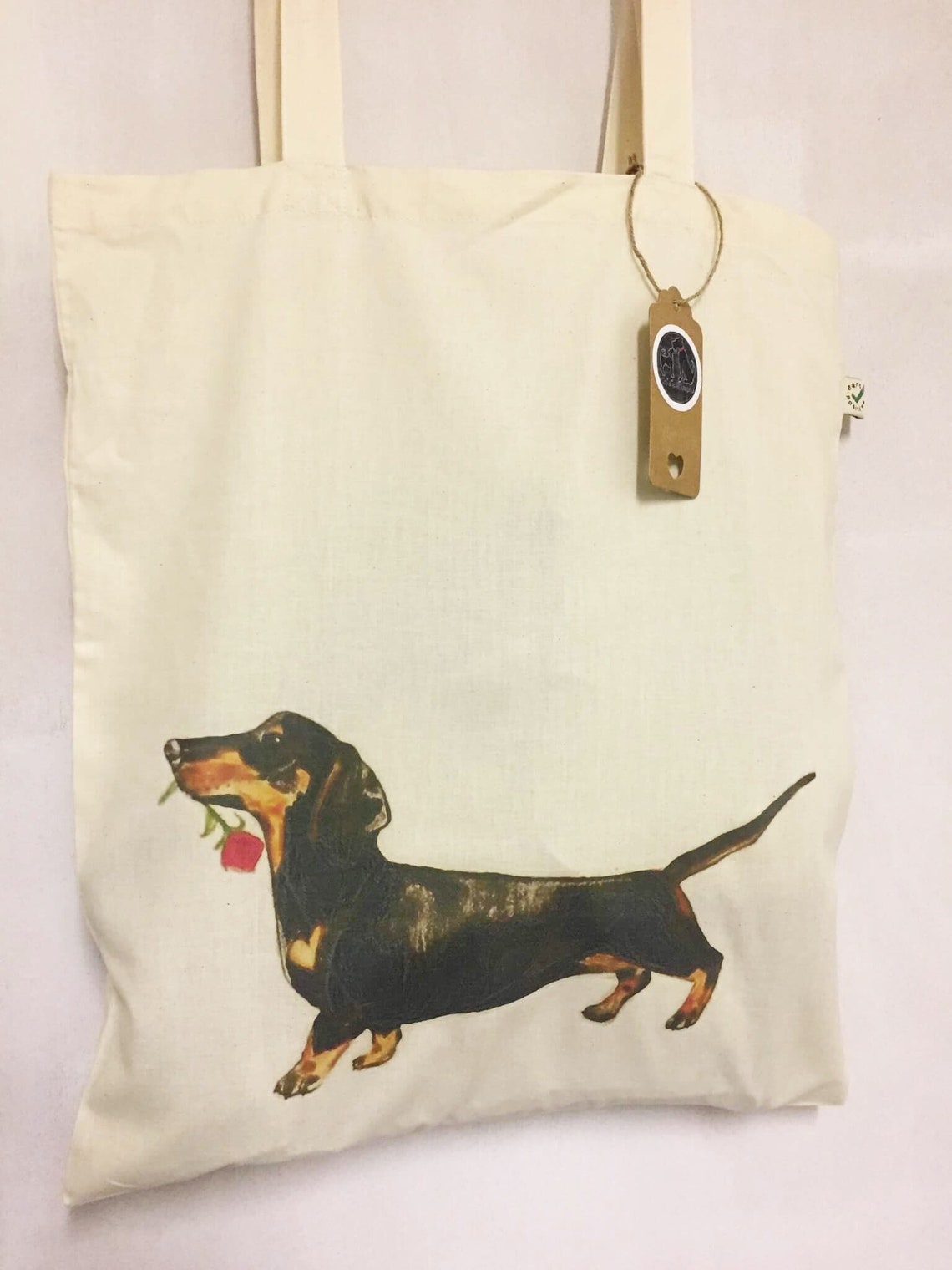 Sausage dog bag dachshund tote bag dachshund gift cute Etsy