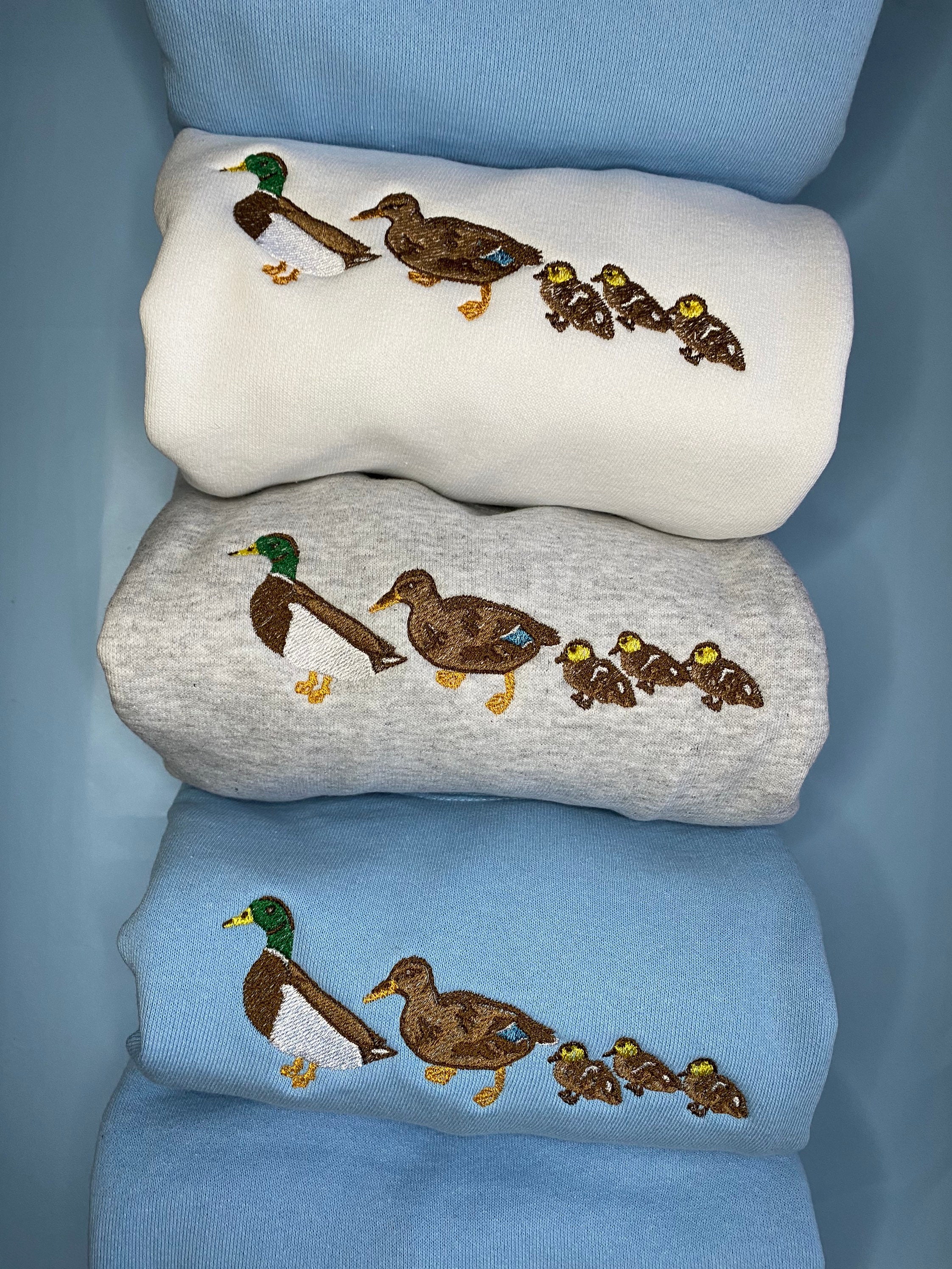 Mallard Duck Sweatshirt Cute Little Duck Family Gifts. - Etsy Denmark