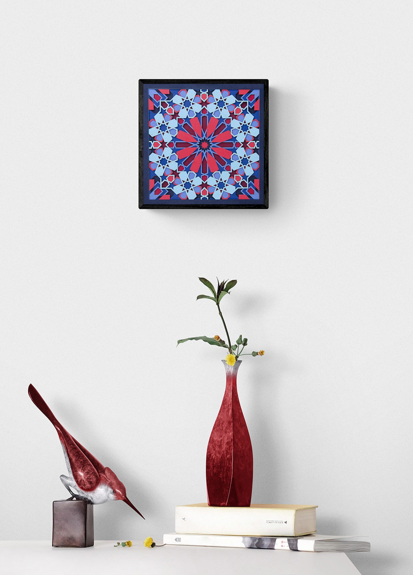 Layered Paper Cutting Art / Intricate 3D Paper Cut Sculpture / Etsy