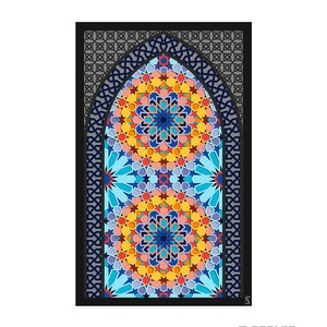 Printable Morocco Islam Wall Art / Modern Geometry Art Deco Wall Print / Living Room Wall Decor / Instant Digital Download Colorful Mandala image 6