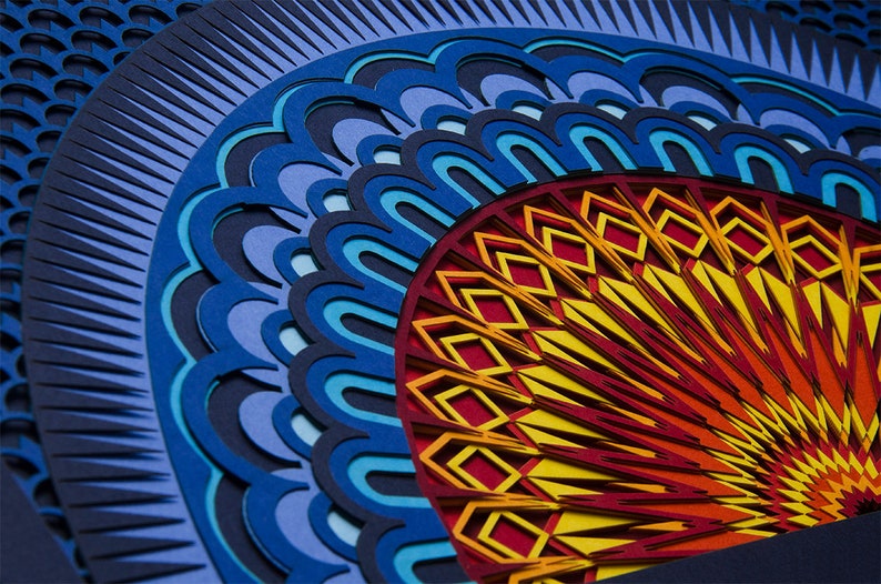 Free Free Layered Paper Mandala Art 688 SVG PNG EPS DXF File