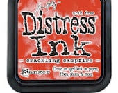 New Color - Tim Holtz Distress INK PAD by Ranger Crackling Campfire