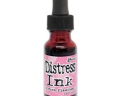 New Color - Tim Holtz Distress INK REINKER by Ranger Kitsch Flamingo