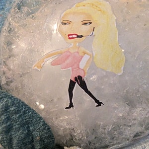 Hand Made Christmas Ornament - Vogue