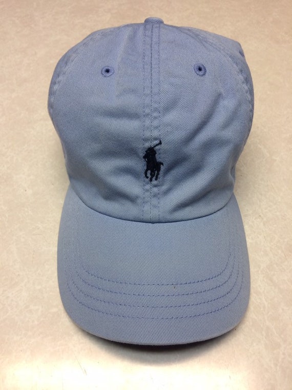 baby blue polo hat