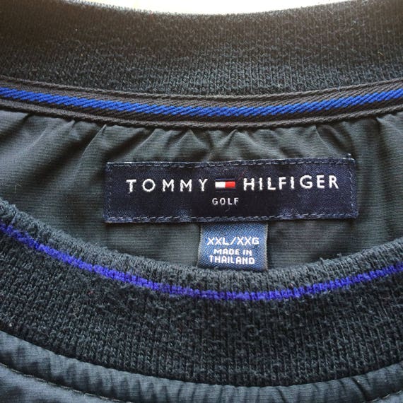 Vintage Tommy Hilfiger golf crew neck long sleeve… - image 4