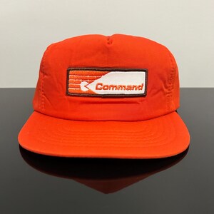 Vintage 90s Command Brand Trucker SnapBack Hat Cap