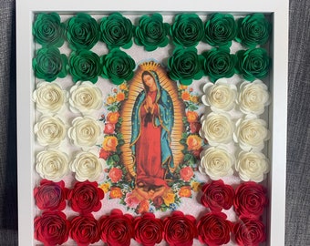 Virgencita Shadow Box | Virgen de Guadalupe |