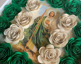 San Judas Tadeo Shadow Box