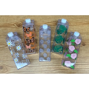 Milk Carton Milk Cup | Cute Water Bottle | Custom Bottle