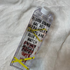 True Crime Junkie Milk Carton Cup