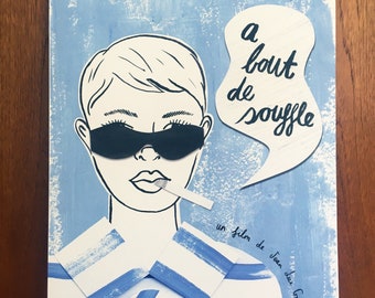 A Bout De Souffle Etsy