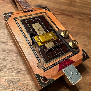 3 String Cigar Box Guitar “Delta Blues III”